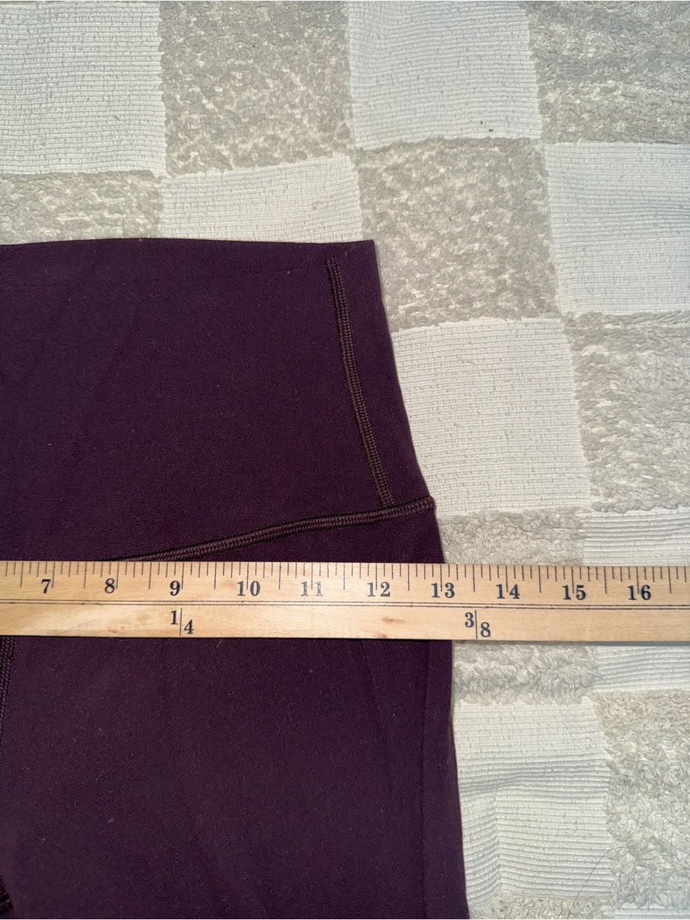 Lululemon Align Pant *Full Length 28" Plum Shadow size 6 - Picture 3 of 5